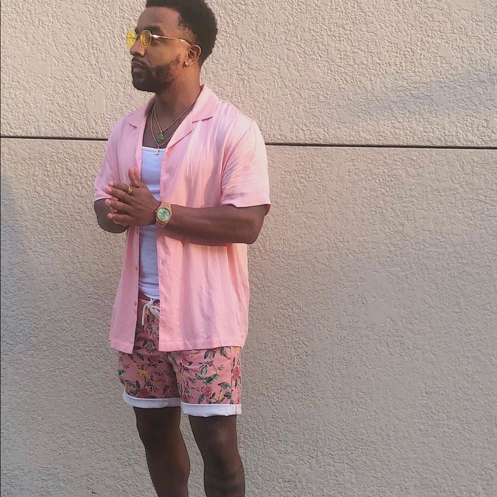 Floral Print Shorts